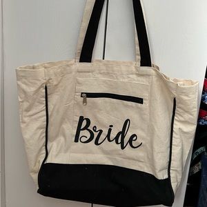 BRIDE tote bag